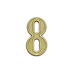No. 8 Metal Cypher Pair - Gold
