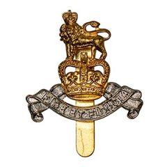 Royal Army Pay Corps Small Cap Badge - Queens Crown