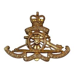 Honourable Artillery Company Cap Badge - Queens Crown