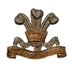 The Royal Hussars (Prince of Wales' Own) Cap Badge