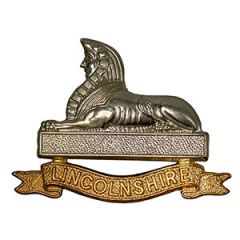 Royal Lincolnshire Regiment Silver Cap Badge