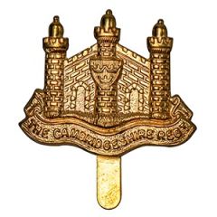 Cambridge Regiment Cap Badge