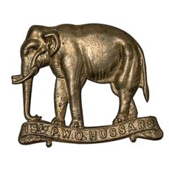 19th Royal Hussars (Queen Alexandra's Own) Cap Badge