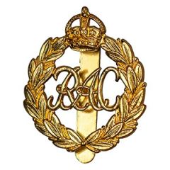Royal Armoured Corps Cap Badge - Kings Crown