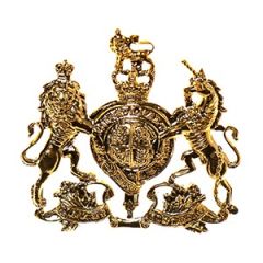 General Service Corps Cap Badge - Queens Crown