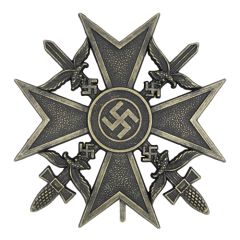 Spanish Cross with Swords - Bronze