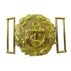 Kriegsmarine Officer Gold Belt Buckle