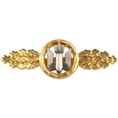 1957 Luftwaffe Bomber Clasp - Gold
