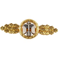 1957 Luftwaffe Short Range Day Fighter Clasp - Gold