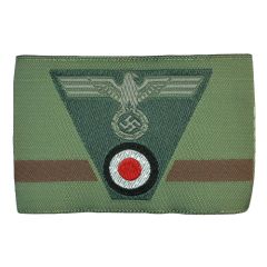 Army Eagle/Cockade Trapezoid BEVO Light Green