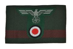 Army Gebirgsjager EM BEVO Eagle/Cockade - Dark Green