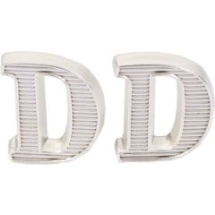 D Deutschland Metal Shoulder Cypher Pair - Silver