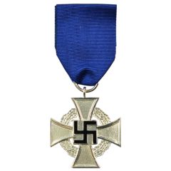 Faithful Service Decoration in Silver without Pin