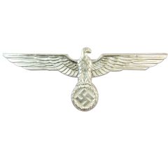 Army Metal Breast Eagle - Silver
