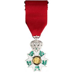Legion of Honour First Empire Chevalier Class Medal with Crown - Silver