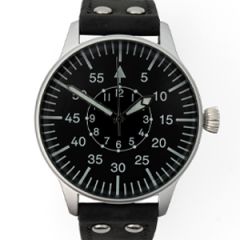 Ailager® German Luftwaffe Aviator Service Watch - The Beobachtungsuhr - Black