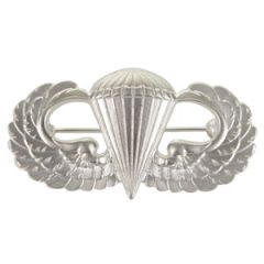 US Paratrooper Wings - Silver