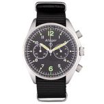 Ailager® British Military Chronograph Watch - The Fab Four With Black Strap