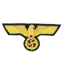 German Army General's Gold Bullion Cap Eagle