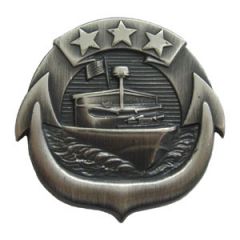 US Navy Enlisted Man Small Craft Badge
