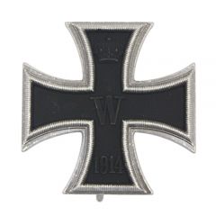 Vaulted 1914 Iron Cross 1st Class - Nickel Silver