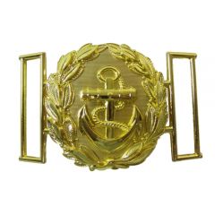 Kriegsmarine Officer Gold Belt Buckle