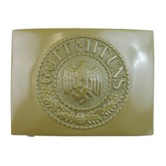 Army EM Tan Belt Buckle