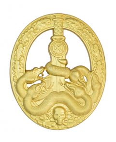 German Gold Anti Partisan Badge