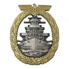 WW2 Kriegsmarine Fleet Badge