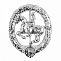Horsemans Badge - Silver