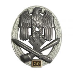 Numbered General Assault Badge - 50