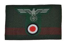 Army Gebirgsjager EM BEVO Eagle/Cockade - Dark Green