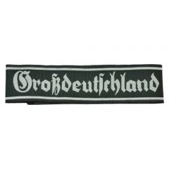 Army Grossdeutschland Cuff Title - Gothic Script