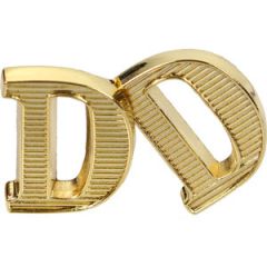 D Deutschland Metal Shoulder Cypher Pair - Gold