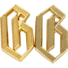 G Germania Metal Shoulder Cypher Pair - Gold