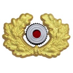 Army Metal Wreath and Cockade - Gold