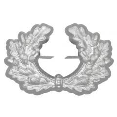 Army Metal Wreath - Silver Effect