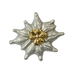 Officers Edelweiss Cap Badge