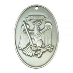 Prussian State Police Identification Tag - Silver