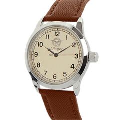 Ailager® British RAF Service Watch - The Airman Pilot's Watch - Brown Strap