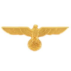 Army General's Metal Peaked Cap Eagle - Gold