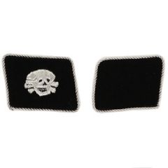 Totenkopf Officer's Collar Tabs - 1st Pattern