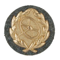 WW2 German Driver's Proficiency Badge - Gold