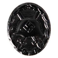 German WW2 Wound Badge - Black Painted Brass
